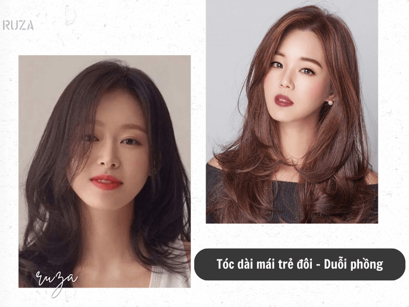 Tóc dài uốn lọn