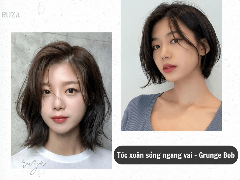 Tóc Grunge bob