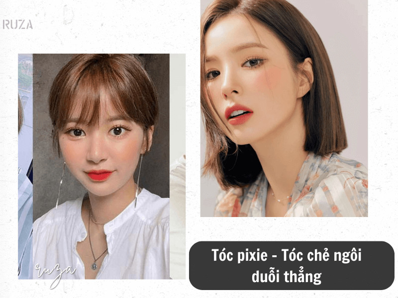 Tóc pixie dễ thương