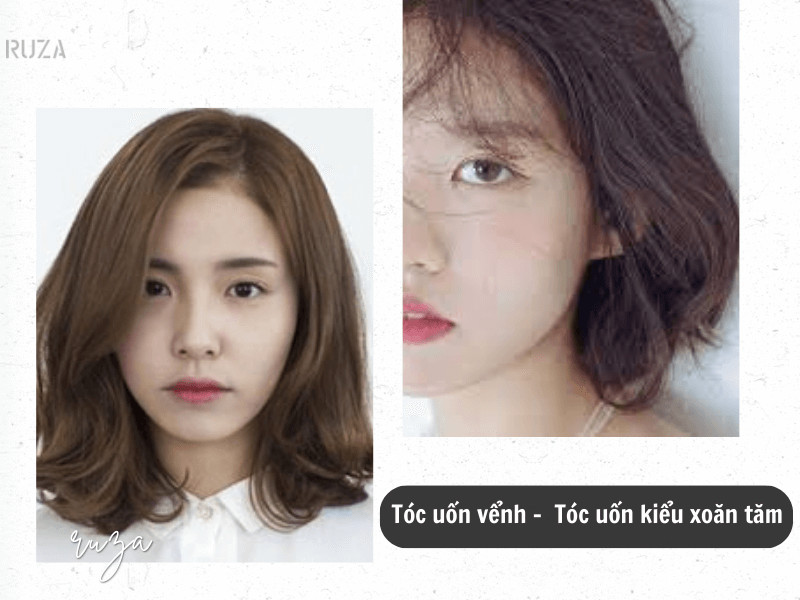 Tóc uốn vintage
