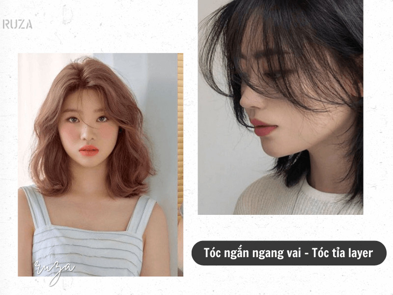 Tóc xù mì mái thưa