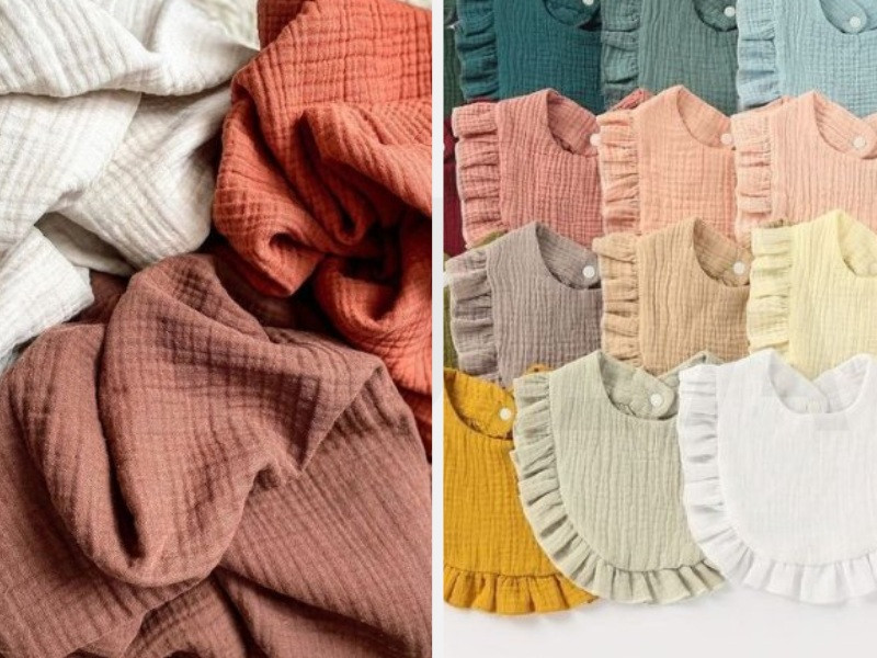 Ứng dụng của vải Muslin