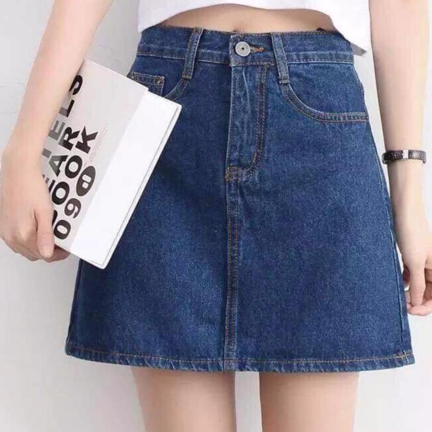 Mix and match: Chân váy jeans mặc với áo gì đẹp – độc – chất?